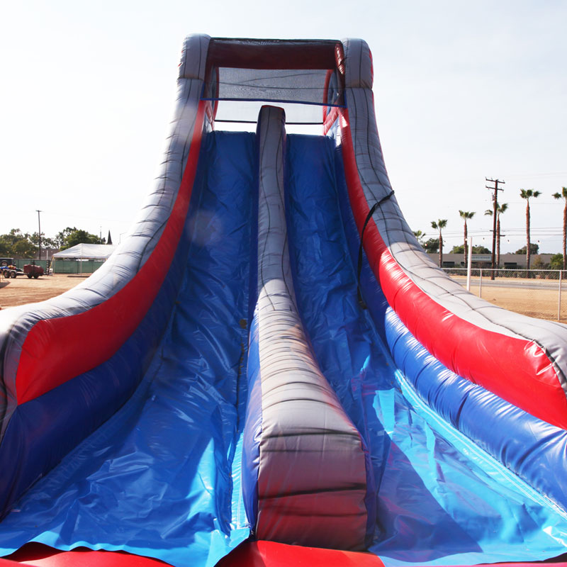 Inflatable slides