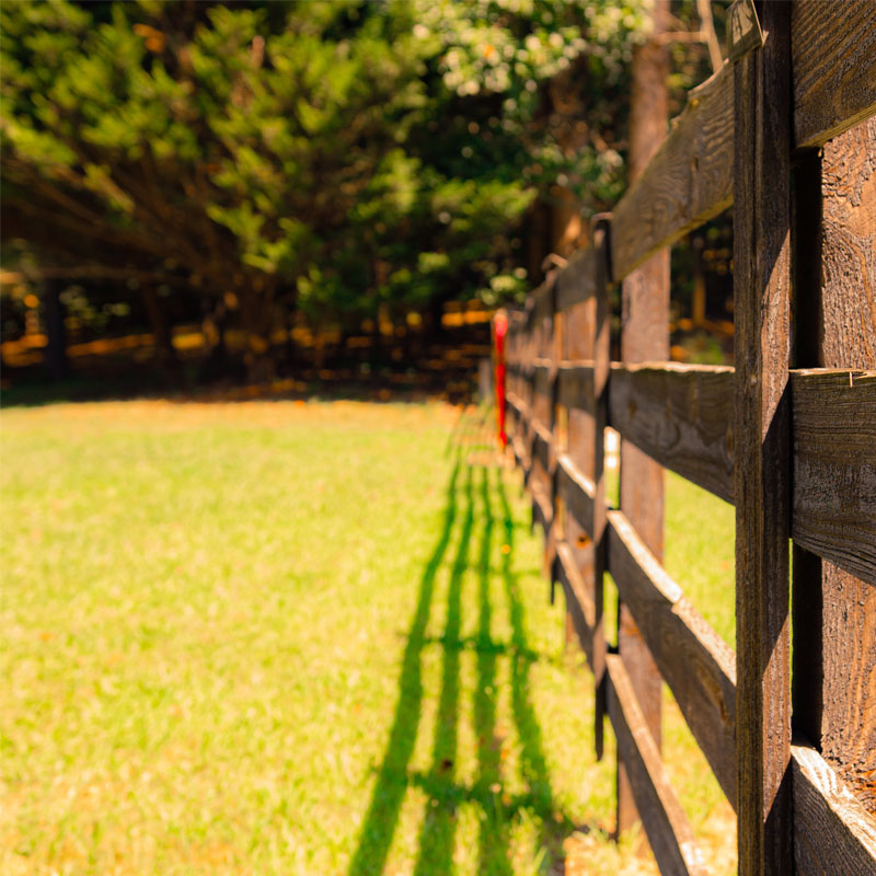 Private event wood fence  pic