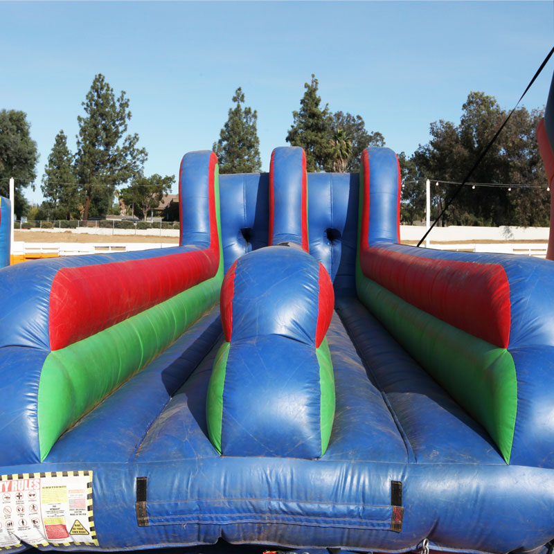 Inflatable slides